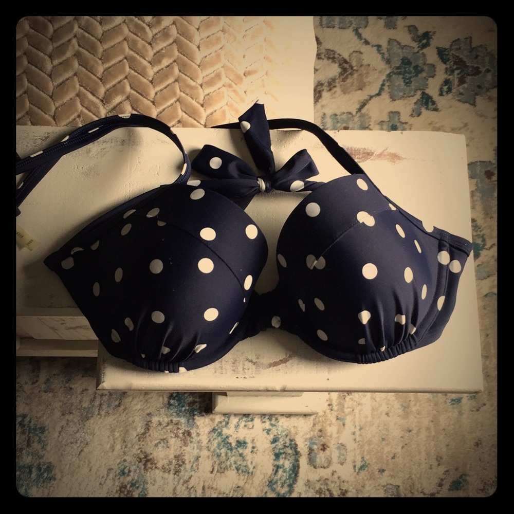 Aerie Polka Dot Bikini Top